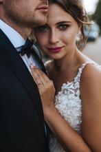 Trouwjurk tweedehands maat 38/40, Ophalen of Verzenden, Nieuw, Wit, Trouwjurk