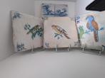 17e eeuwse vogel tegels, Antiek en Kunst, Antiek | Wandborden en Tegels, Ophalen of Verzenden