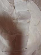 Witte vitrage, Huis en Inrichting, 100 tot 150 cm, Ophalen of Verzenden, Zo goed als nieuw, Sjiek elegant