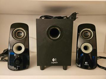 Logitech Z323 speakerset met subwoofer beschikbaar voor biedingen