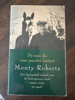 Monty Roberts: de man die naar paarden luistert, Boeken, Ophalen of Verzenden, Zo goed als nieuw, Paarden of Pony's