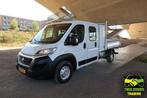 Fiat Ducato 35H 2.3 MJ L4H1 DC KIPPER Pick-Up, Auto's, Fiat, Voorwielaandrijving, Gebruikt, 7 stoelen, Wit