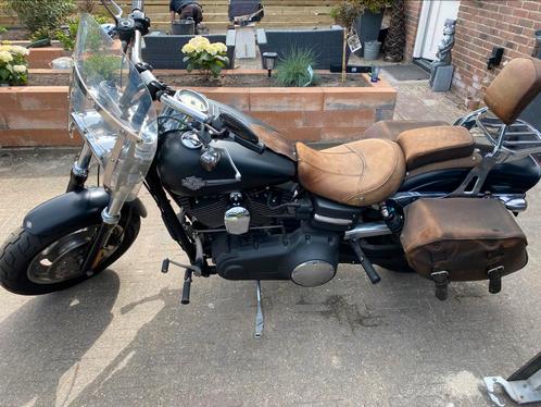 Schitterende Harley Davidson Dyna Fat Bob, Motoren, Motoren | Harley-Davidson, Particulier, Chopper, Ophalen