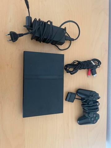 PlayStation 2 Slim - Compleet met Controller! beschikbaar voor biedingen