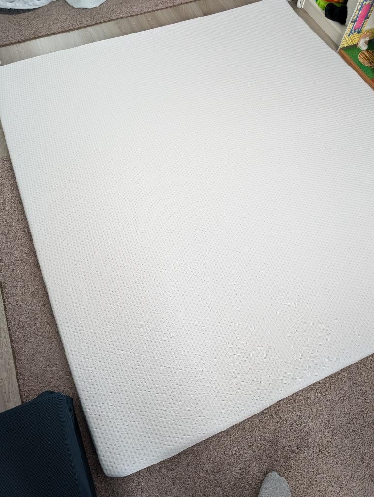 Emma Flip Topper 180x200 + Beschermer & Overtrek, Ophalen, Tweepersoons, Zo goed als nieuw, Matras