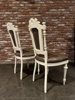 antieke stoeltje nieuw gestoffeerd, Antiek en Kunst, Antiek | Meubels | Stoelen en Banken, Ophalen