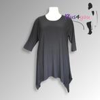 30477 Zgan Lange A lijn tuniek Magna mt 56/58  J08, Kleding | Dames, Ophalen of Verzenden, Zo goed als nieuw, Zwart, Blouse of Tuniek