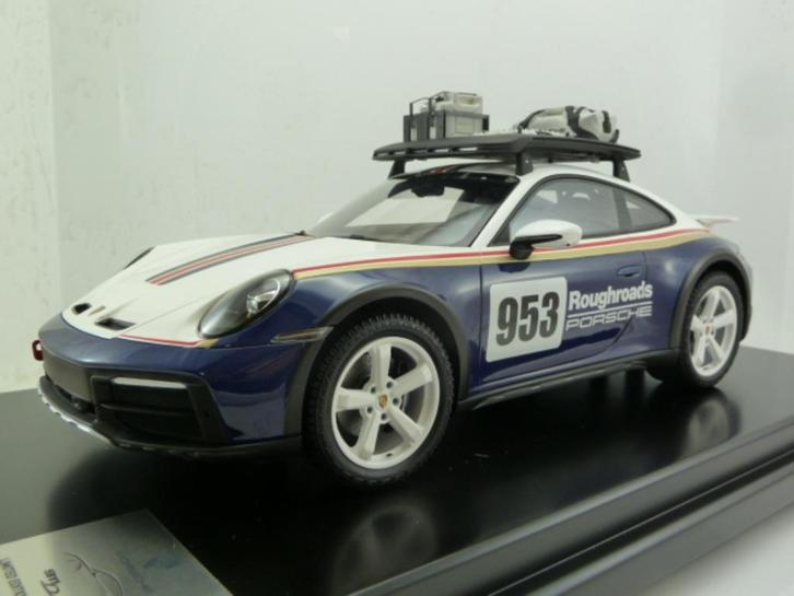 Spark Porsche 911 992 Dakar Roughroads 1:12 WAP0230070SDAK, Hobby en Vrije tijd, Modelauto's | 1:5 tot 1:12, Nieuw, Auto, 1:9 t/m 1:12