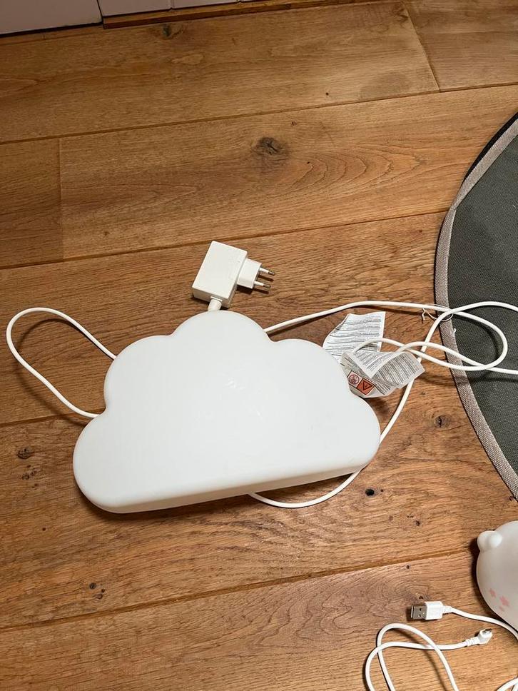 Leuke Wolk en Eenhoorn Lamp, Kinderen en Baby's, Kinderkamer | Inrichting en Decoratie, Zo goed als nieuw, Lamp, Ophalen