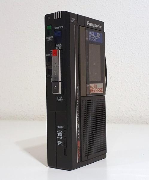 Draagbare Microcassette Voicerecorder - Panasonic RN-89, Audio, Tv en Foto, Overige Audio, Tv en Foto, Gebruikt, Ophalen of Verzenden
