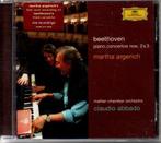 Beethoven: Pianoconcerten 2 & 3 / Argerich, Abbado, Verzenden, Classicisme, Zo goed als nieuw, Orkest of Ballet