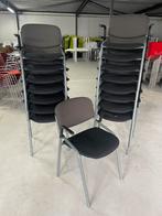16x Eromes Vergaderstoelen met armleuningen stapelstoelen, Huis en Inrichting, Ophalen, Gebruikt, X, Vijf, Zes of meer stoelen