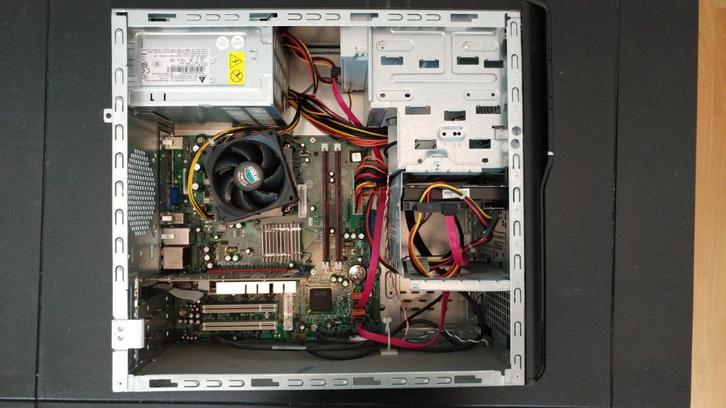 eMachines Intel Core2Duo E5700 (evt. Core2Quad), Computers en Software, Desktop Pc's, Gebruikt, 3 tot 4 Ghz, HDD, Minder dan 4 GB