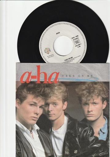 AHA     -     TAKE ON ME     ////     LOVE IS REASON   [7''] beschikbaar voor biedingen