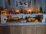 Te koop: compleet kerstminiatuurdorp – uniek en sfeervol!, Diversen, Kerst, Ophalen, Gebruikt