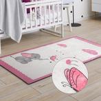 Kindervloerkleed 80x150cm vloerkleed Olifant rose LEOLTE, Leolte, Overige kleuren, Nieuw, 150 tot 200 cm