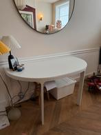 Uniek halfrond bureautje, 140x70, Huis en Inrichting, Ophalen, Zo goed als nieuw, Bureau