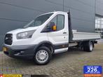Ford Transit 2.0 TDCI L4 Airco Pick-Up Dubbellucht 2800 KG, Auto's, 4 cilinders, 2800 kg, Wit, Bedrijf