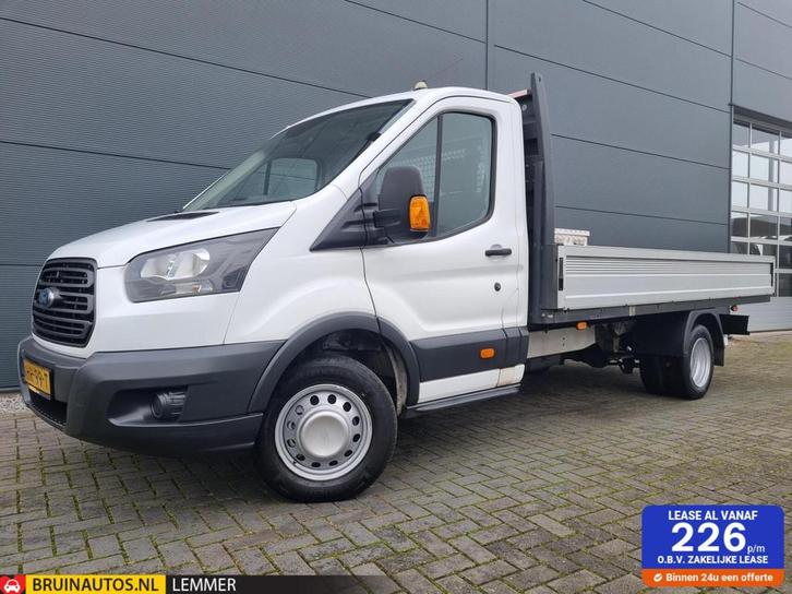 Ford Transit 2.0 TDCI L4 Airco Pick-Up Dubbellucht 2800 KG, Auto's, Bestelauto's, Bedrijf, Te koop, ABS, Airconditioning, Alarm