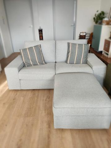 Ikea Kivik 2 zits bank met voetenbank - afbeelding 2