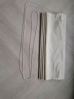 HEMA Maatwerk Vouwgordijnen - Diverse Maten en Kleuren, Crème, Gebruikt, 150 tot 200 cm, Ophalen of Verzenden