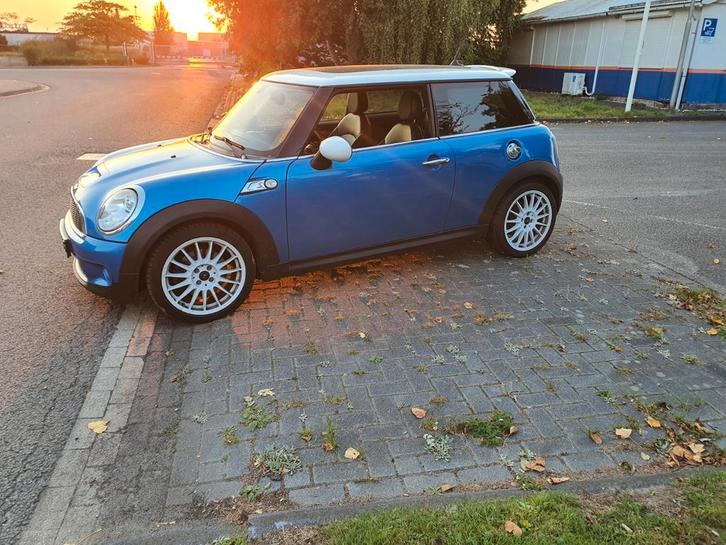 Mini 1.6 ONE 2007 Blauw, Auto's, Mini, Particulier, Benzine, Hatchback, Blauw, Ophalen
