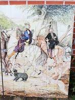 122hx183br Tegelpaneel de gevangenneming van Floris V, Ophalen