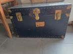 Oude KLM Kist met Leren Bandjes, Ophalen