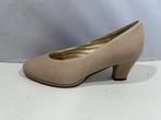 Perplex, maat 38 mooie beige linnen schoenen, Pumps, Verzenden, Zo goed als nieuw, Perplex