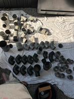 Partij PVC onderdelen en bochten., Doe-het-zelf en Verbouw, Buizen en Afvoer, Bochten, Pvc, Nieuw, Ophalen of Verzenden