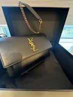 Yves Sain Laurent Sunset Medium Gold Black, Sieraden, Tassen en Uiterlijk, Portemonnees, Ophalen of Verzenden, Zo goed als nieuw
