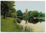 Woerden Gracht met Watertoren Gelopen Ansichtkaart (B4443, Ophalen of Verzenden, Gelopen, Noord-Holland