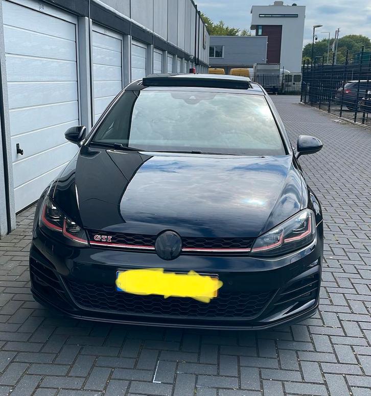 Zwarte VW Logo’s Golf 7.5, Auto diversen, Autostickers, Ophalen of Verzenden