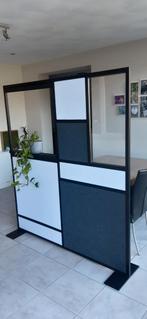 Akoestisch (kantoor)scherm, roomdivider, viltpanelen, Tuin en Terras, Tuinschermen, Ophalen, Zo goed als nieuw, Hout, 150 tot 200 cm