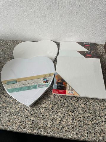 Verschillende schilderdoeken zie beschrijving beschikbaar voor biedingen