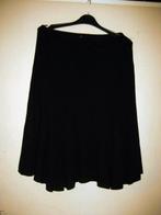 Rok zwart wijd klokrok viscose elastiek in band maat l xl, Kleding | Dames, Zwart, Maat 46/48 (XL) of groter, Ophalen of Verzenden