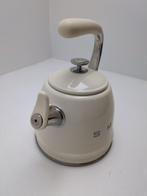 SMEG fluitketel crème - Retourdeal, Info@mystore.nl, Bruggestraat 18, Zo goed als nieuw, 2 liter of meer