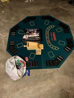 pokertafel, Hobby en Vrije tijd, Gezelschapsspellen | Kaartspellen, Ophalen, Gebruikt