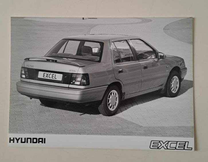 Hyundai Excel, Boeken, Auto's | Folders en Tijdschriften, Nieuw, Overige merken, Ophalen of Verzenden