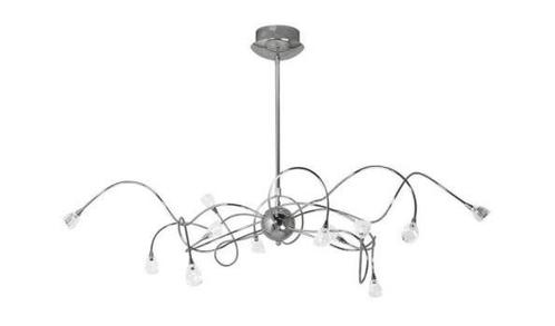 Hanglamp Ranex Fay, Huis en Inrichting, Lampen | Hanglampen, Nieuw, Glas, Metaal, Ophalen