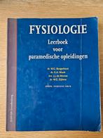 Fysiologie Leerboek - Paramedische Opleidingen, Boeken, Zo goed als nieuw, W.G. Burgerhout, G.A. Mook, J.J. de Morree, W.G. Zijlstra