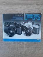 Instructie boekje Yashica FR, Ophalen of Verzenden, 1940 tot 1960