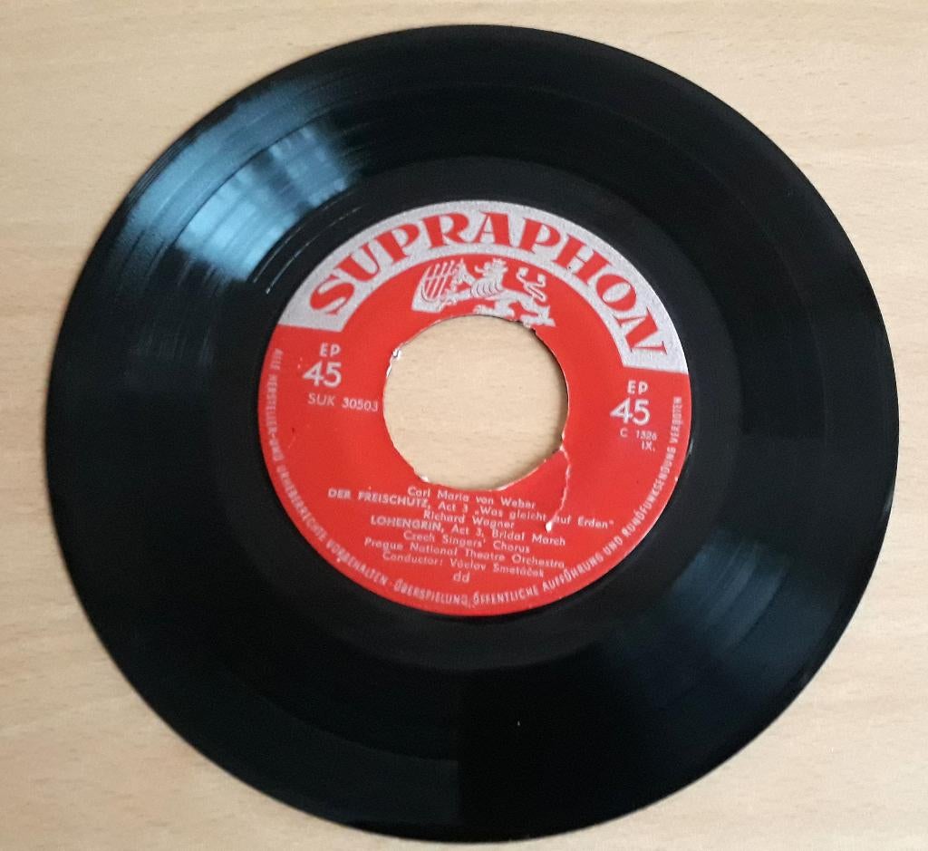 Vaclav Smetaček – Slavenkoor / Jagerskoor/ Bruidskoor, Gebruikt, Klassiek, 7 inch, Ophalen of Verzenden