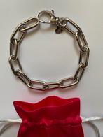 Zinzi zilveren paperclip armband, Sieraden, Tassen en Uiterlijk, Ophalen, Nieuw, Zilver, Zilver