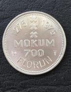 Mokum 700 jaar stad Amsterdam 1275 - 1975 florijn, Postzegels en Munten, Penningen en Medailles, Ophalen of Verzenden, Overige materialen