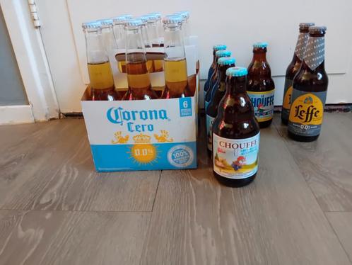 19 flessen alcoholvrij bier, Diversen, Levensmiddelen, Ophalen of Verzenden