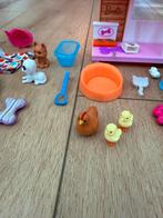 Barbie Poppen met Accessoires dieren en een paard, Kinderen en Baby's, Speelgoed | Poppen, Ophalen of Verzenden, Zo goed als nieuw