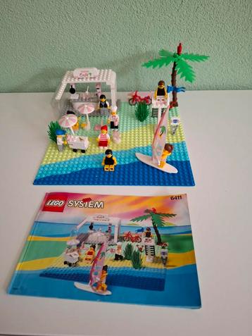 Lego Paradisia Sand Dollar Cafe 6411 uit 1992 beschikbaar voor biedingen