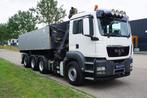 MAN TGS 35.440 8X4-4 BL | 2-zijdige Kipper | Palfinger E9004, Auto's, Euro 5, Stof, Zwart, MAN