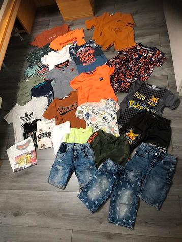 Jongens zomer pakket kleding maat 122 beschikbaar voor biedingen